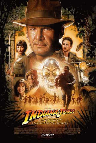 INDIANA JONES 4 poster