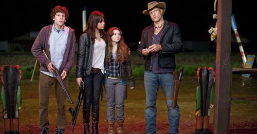 ZOMBIELAND Harrelson Emma Stone