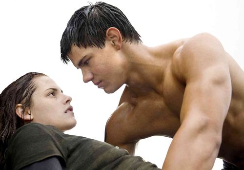 NEW MOON Stewart and Lautner