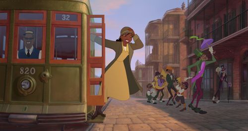 PRINCESS AND THE FROG street