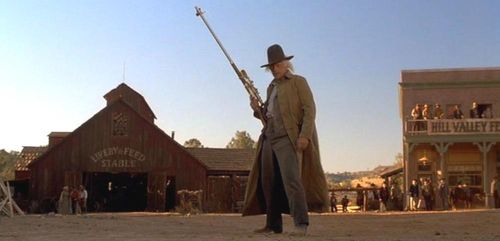 BACK TO THE FUTURE PART III Doc Brown Gun