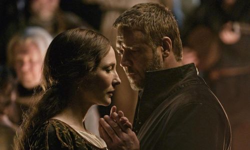 ROBIN HOOD Russell Crowe Cate Blanchett