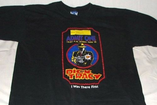 DICK TRACY T-shirt Ticket