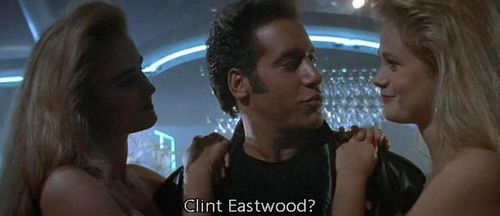 ADVENTURES OF FORD FAIRLANE Clint Joke 1