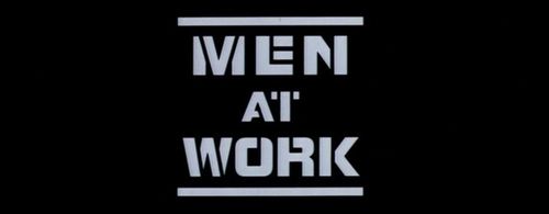 MEN AT WORK Title