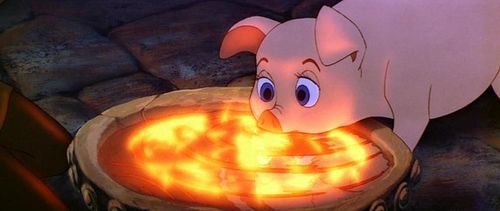 BLACK CAULDRON Hen Wen