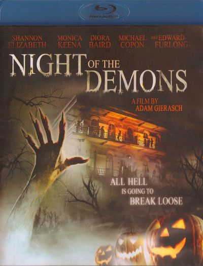 NIGHT OF THE DEMONS 2010 Blu-ray Cover