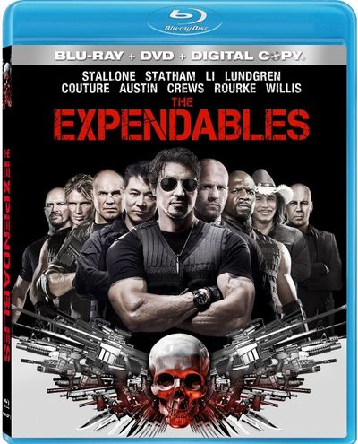EXPENDABLES Blu-ray Cover