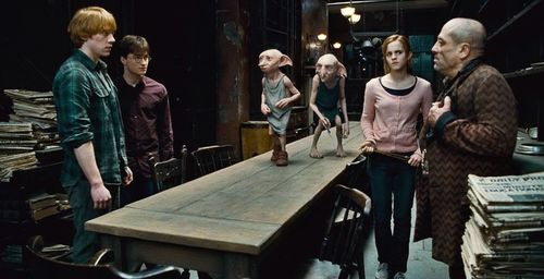 HARRY POTTER AND THE DEATHLY HALLOWS PART 1 Dobby
