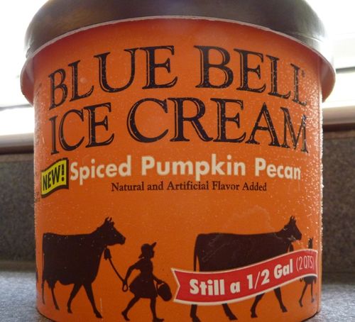 Spiced Pumpkin Pecan Blue Bell 2