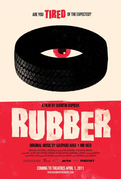 RUBBER movie poster