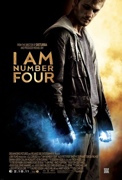 I AM NUMBER FOUR movie poster