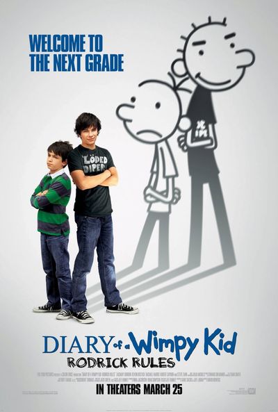 DIARY OF A WIMPY KID RODERICK RULES poster