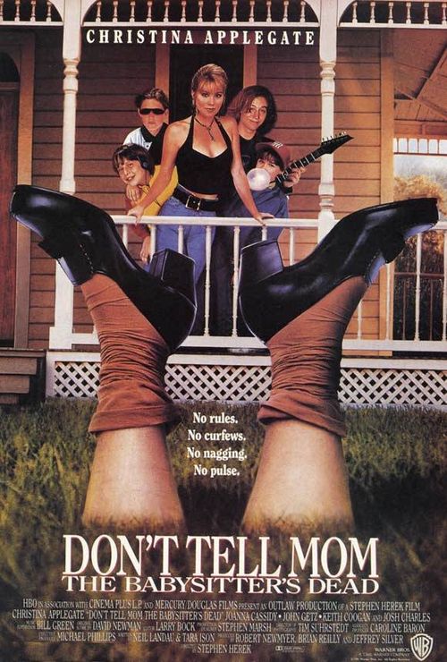 DON'T TELL MOM THE BABYSITTERS DEAD poster