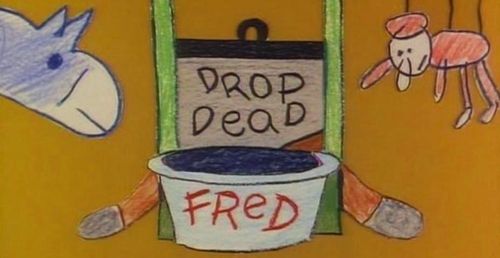 DROP DEAD FRED Title