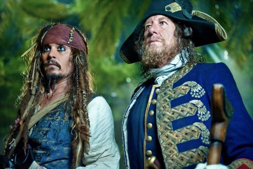 PIRATES OF THE CARIBBEAN ON STRANGER TIDES Geoffrey Rush