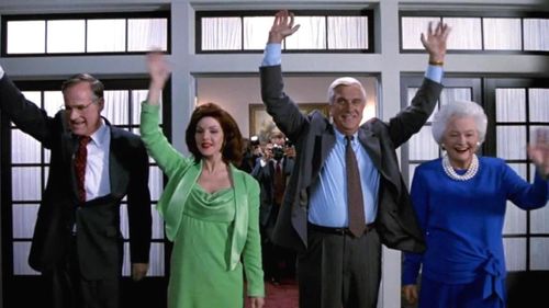 NAKED GUN 2 Barbara Bush