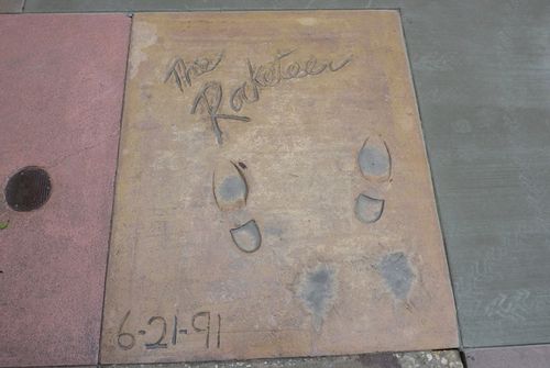 Disney's Hollywood Studios Rocketeer Footprints