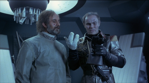 BATTLE BEYOND THE STARS John Saxon Hand