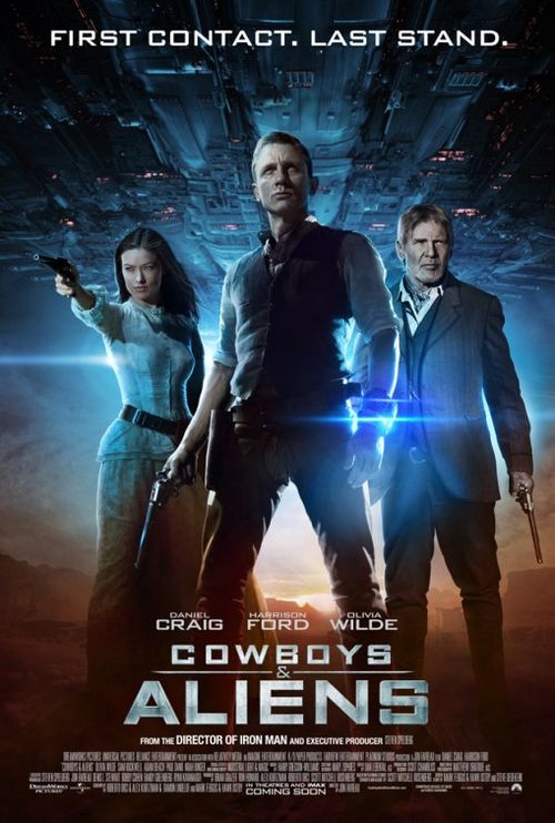 COWBOYS & ALIENS poster