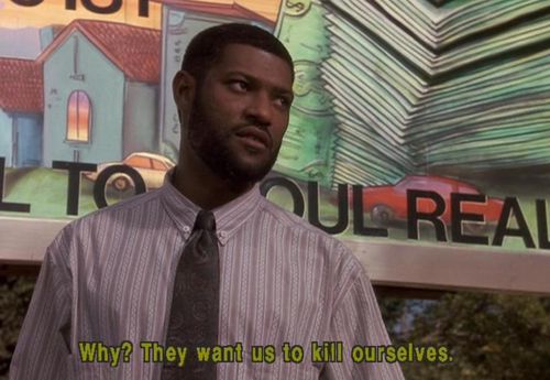 BOYZ N THE HOOD Larry Fishburne Speech