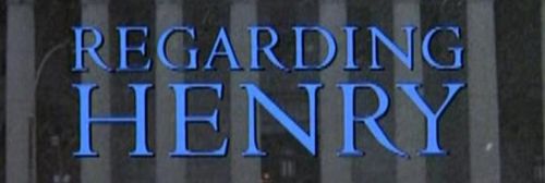 REGARDING HENRY Title