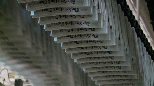 PAGE ONE INSIDE THE NEW YORK TIMES Printing room PAGE ONE INSIDE THE NEW YORK TIMES Printing room