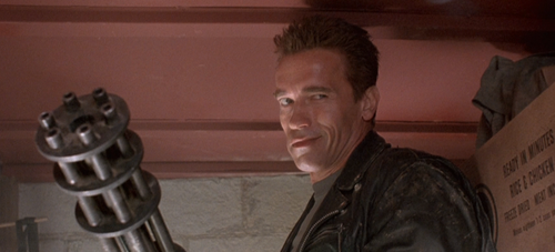 TERMINATOR 2 Schwarzenegger gun TERMINATOR 2 Schwarzenegger gun