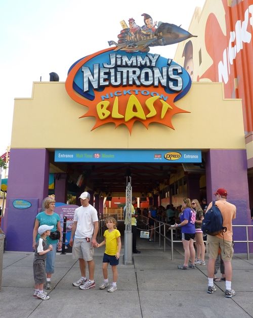 Jimmy Neutron's Nicktoon Blast Universal Studios 2