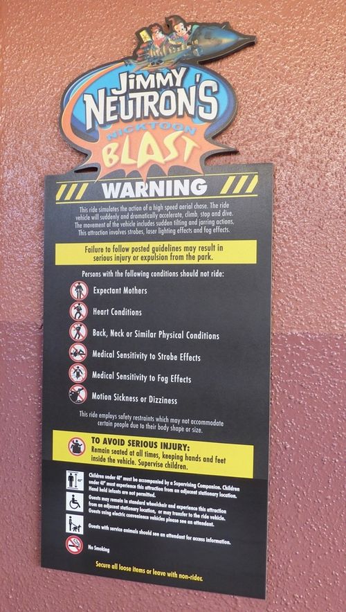 Jimmy Neutron's Nicktoon Blast Universal Studios 11