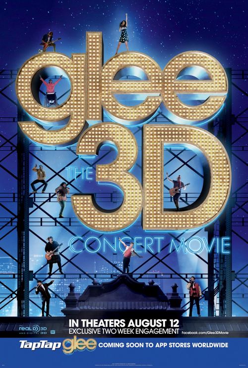 GLEE 3D poster