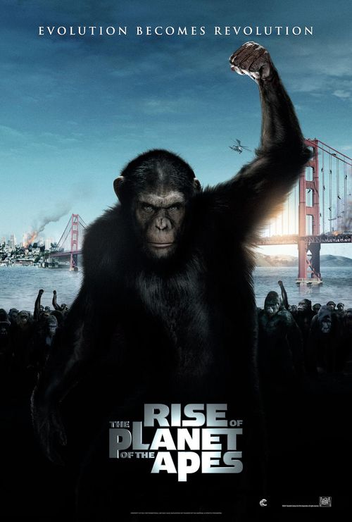 RISE OF THE PLANET OF THE APES poster RISE OF THE PLANET OF THE APES poster
