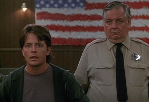 DOC HOLLYWOOD Michael J. Fox courtroom DOC HOLLYWOOD Michael J. Fox courtroom