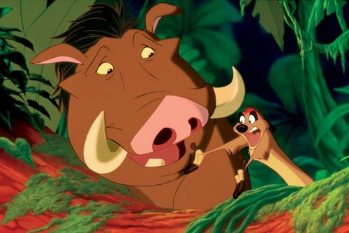 LION KING Timon and Pumbaa