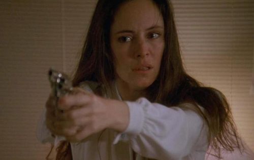 UNLAWFUL ENTRY Madeline Stowe Gun