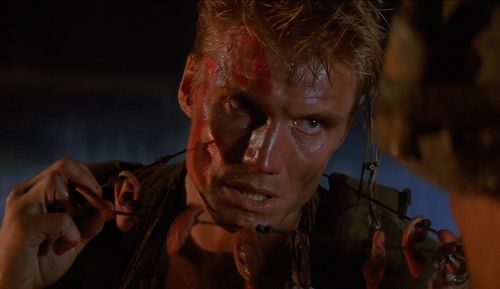 UNIVERSAL SOLDIER Dolph Lundgren Ear 1
