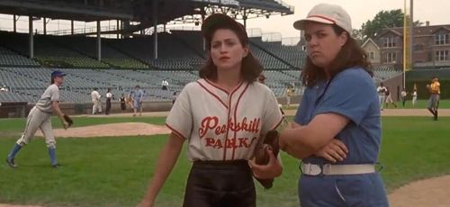 A LEAGUE OF THEIR OWN Madonna Rosie O'Donnell