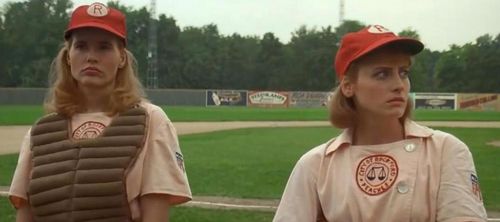 A LEAGUE OF THEIR OWN Geena Davis Lori Petty