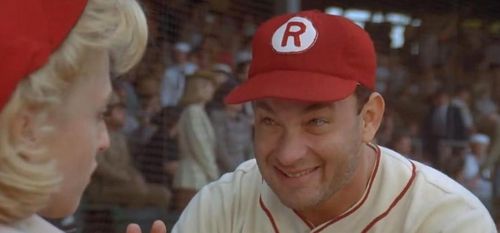 A LEAGUE OF THEIR OWN Tom Hanks Dugout