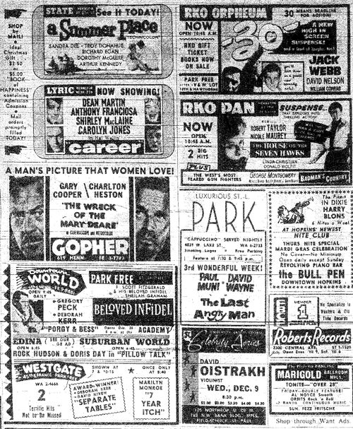 Minnesota Movie Ad 1959 2