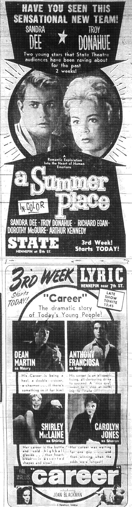 Minnesota Movie Ad 1959 5