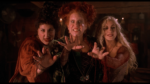 HOCUS POCUS Midler Najimy Parker HOCUS POCUS Midler Najimy Parker