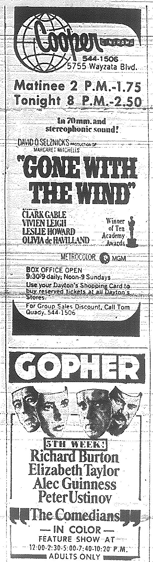 Minnesota Movie Ad 1967 4