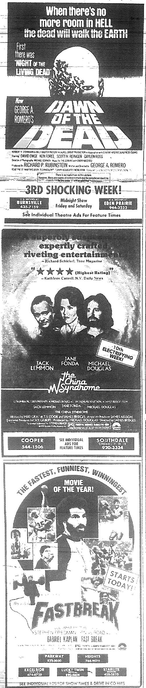 Minnesota Movie Ad 1979 13