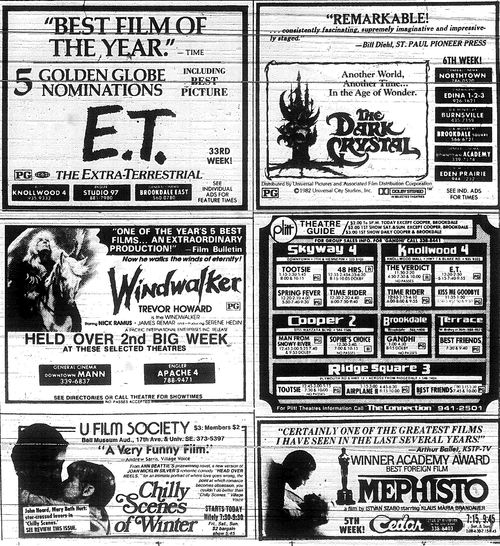 Minnesota Movie Ads 1983 13