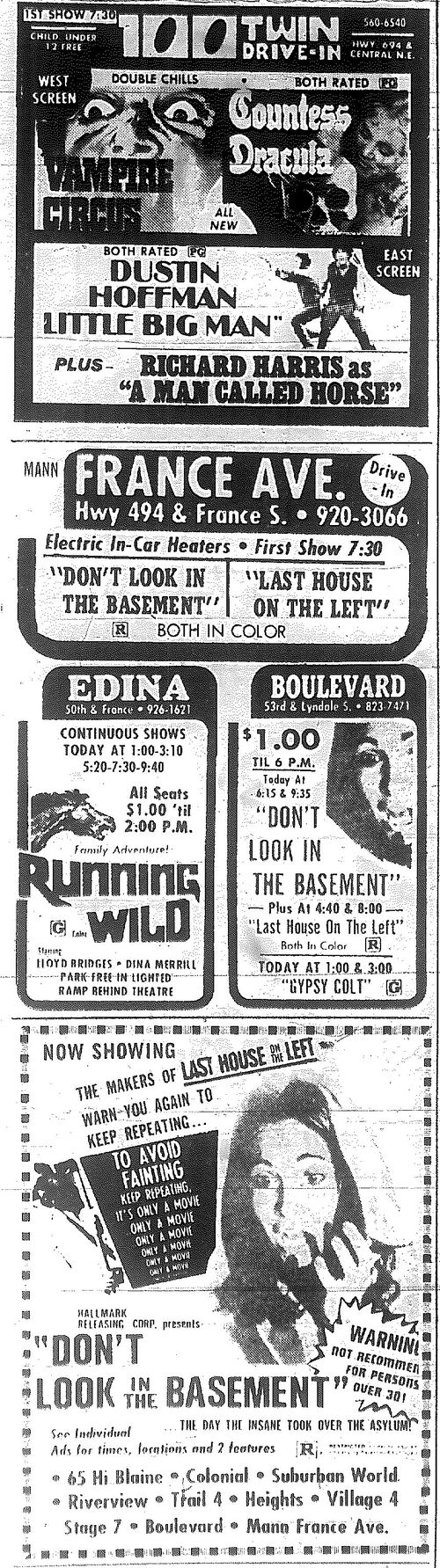 Minnesota Movie Ads 1973 6