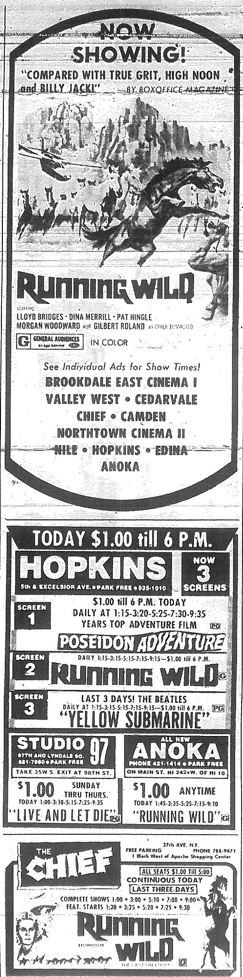 Minnesota Movie Ads 1973 7