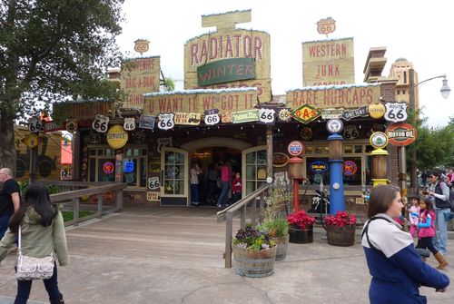 Cars Land Disney California Adventure 66