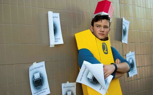 STRUCK BY LIGHTNING Chris Colfer STRUCK BY LIGHTNING Chris Colfer