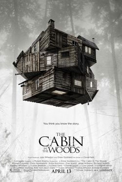 CABIN IN THE WOODS poster